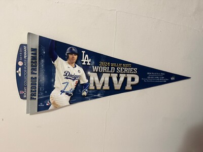 Freddie Freeman Los Angeles Dodgers 2024 World Series MVP Pennant MLB