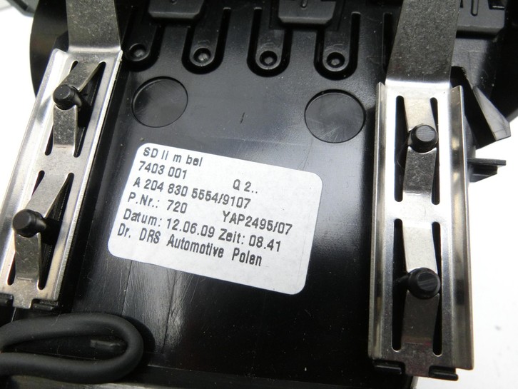 Mercedes GLK 300 X204 08-12 Luftdusche Luftdüse Links Schwarz Mercedes GLK 300 X204 08-12 30.06.2009 7403001... Vorschau 4