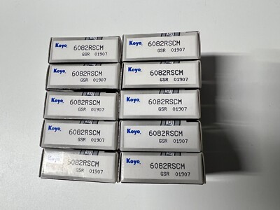 10(PACK) 608-2RS CM/C3 KOYO 2 RUBBER SHIELDED BALL BEARING 8mm x 22mm x 7mm NEW