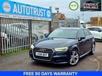 2016 Audi A3 1.4 TFSI S Line 5dr S Tronic HATCHBACK Petrol Automatic