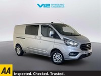 2023 Ford Transit Custom 2.0 320 EcoBlue Limited Crew Van Double Cab 5dr Diesel 