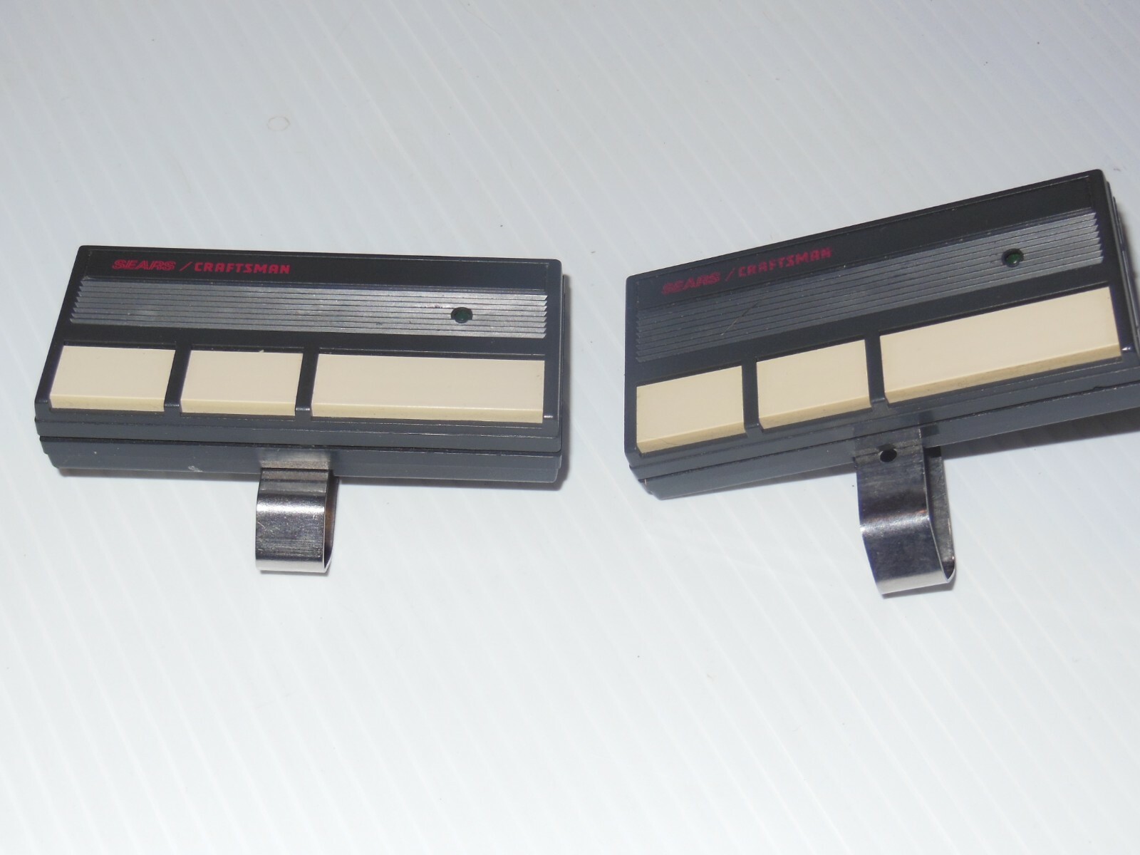 Sears / Craftsman Garage Door Remote Openers (2) Visor Model 139.