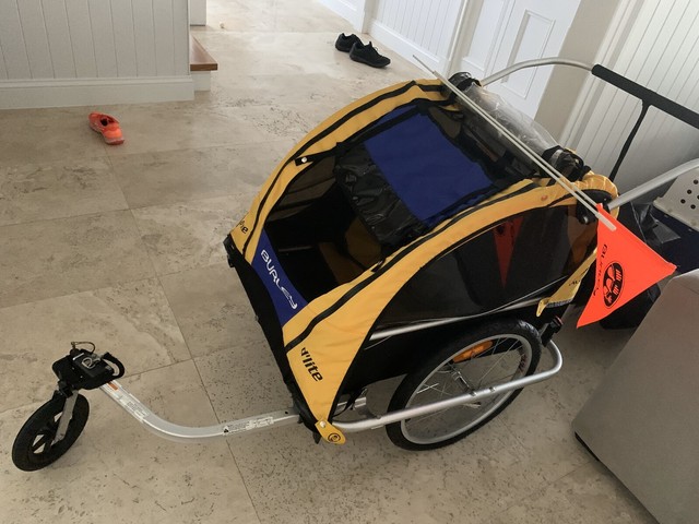 burley bike trailer stroller