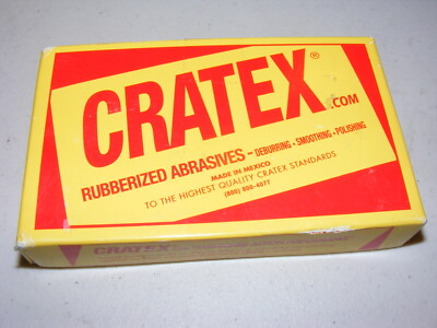 METAL FINISHING CRATEX ABRASIVES ROUND ROD 6X1//2 COARSE