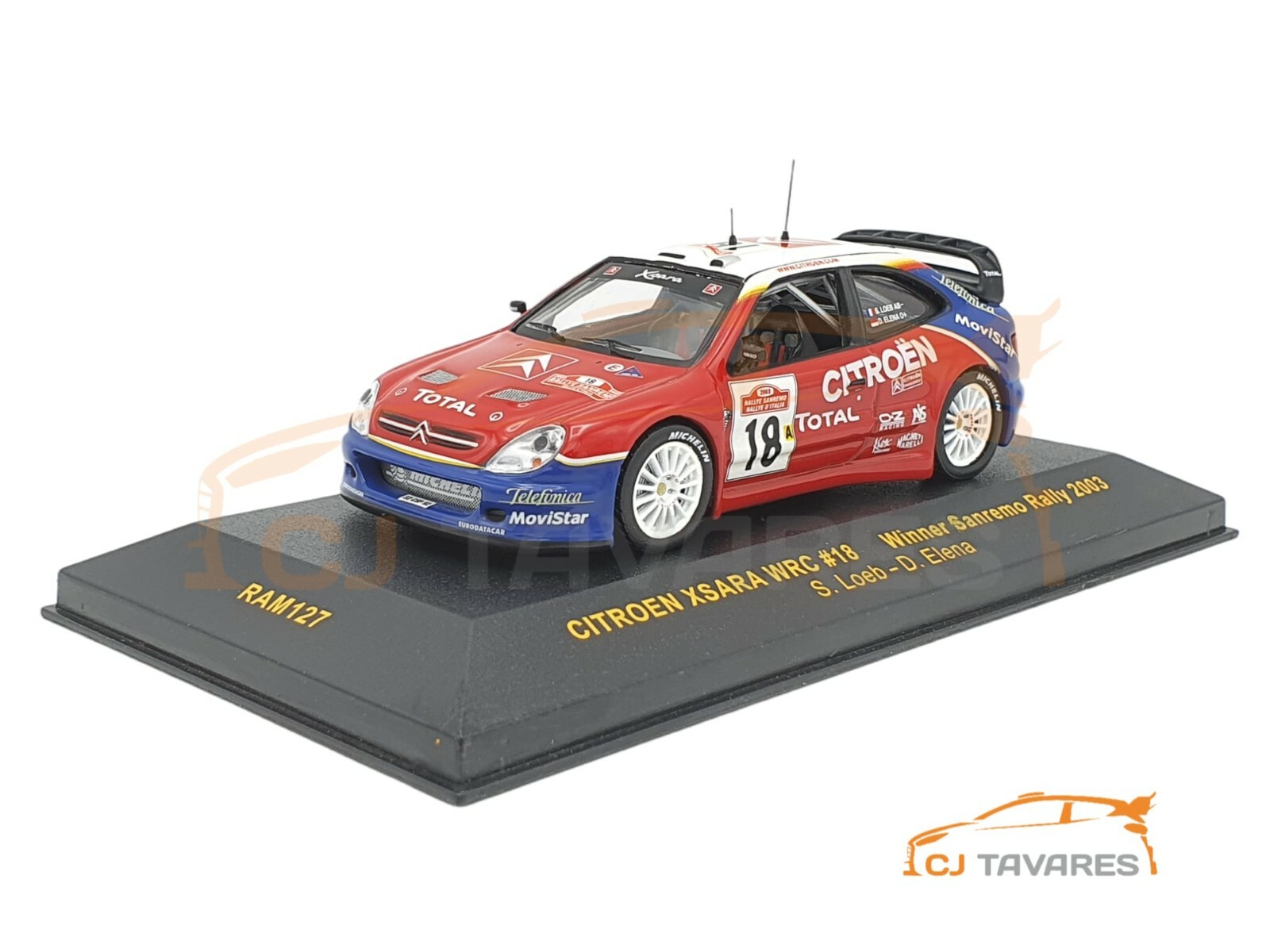 ミニカー ixo CITROEN XSARA WRC#21 S.Loeb-D.Elena $_57.JPG?set_id=8800005007