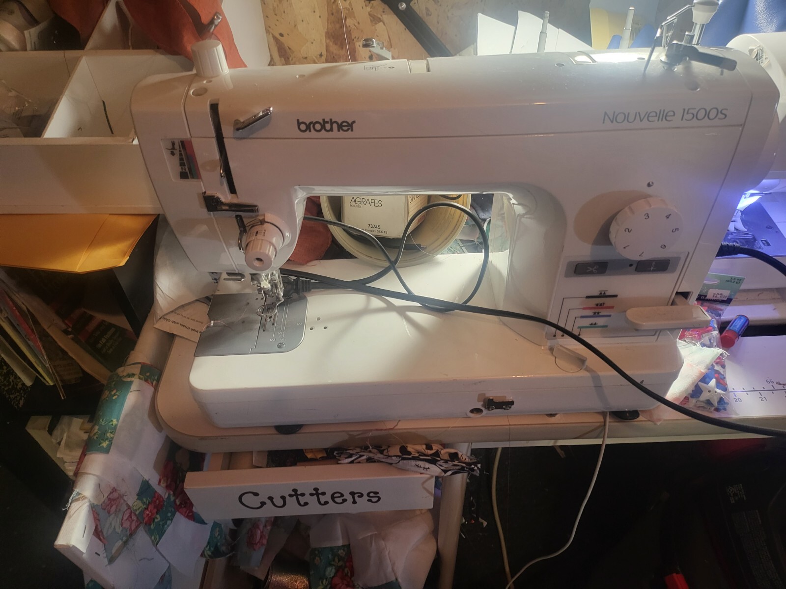 Brother PQ1500S Mechanical Sewing Machine White
