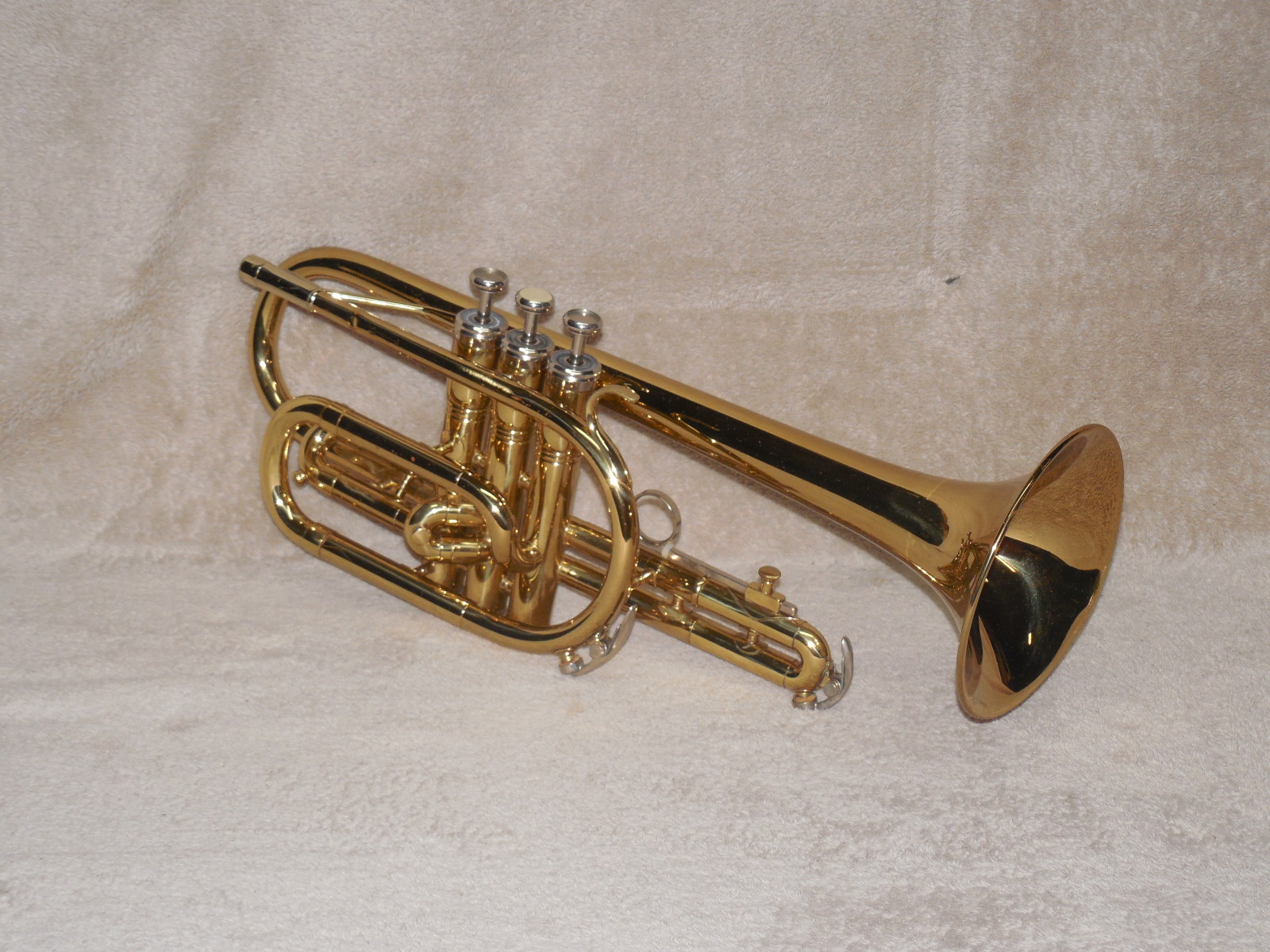 King Tempo Cornet, mdl 602 USA, Great Finish, Nice Benge 5C MP