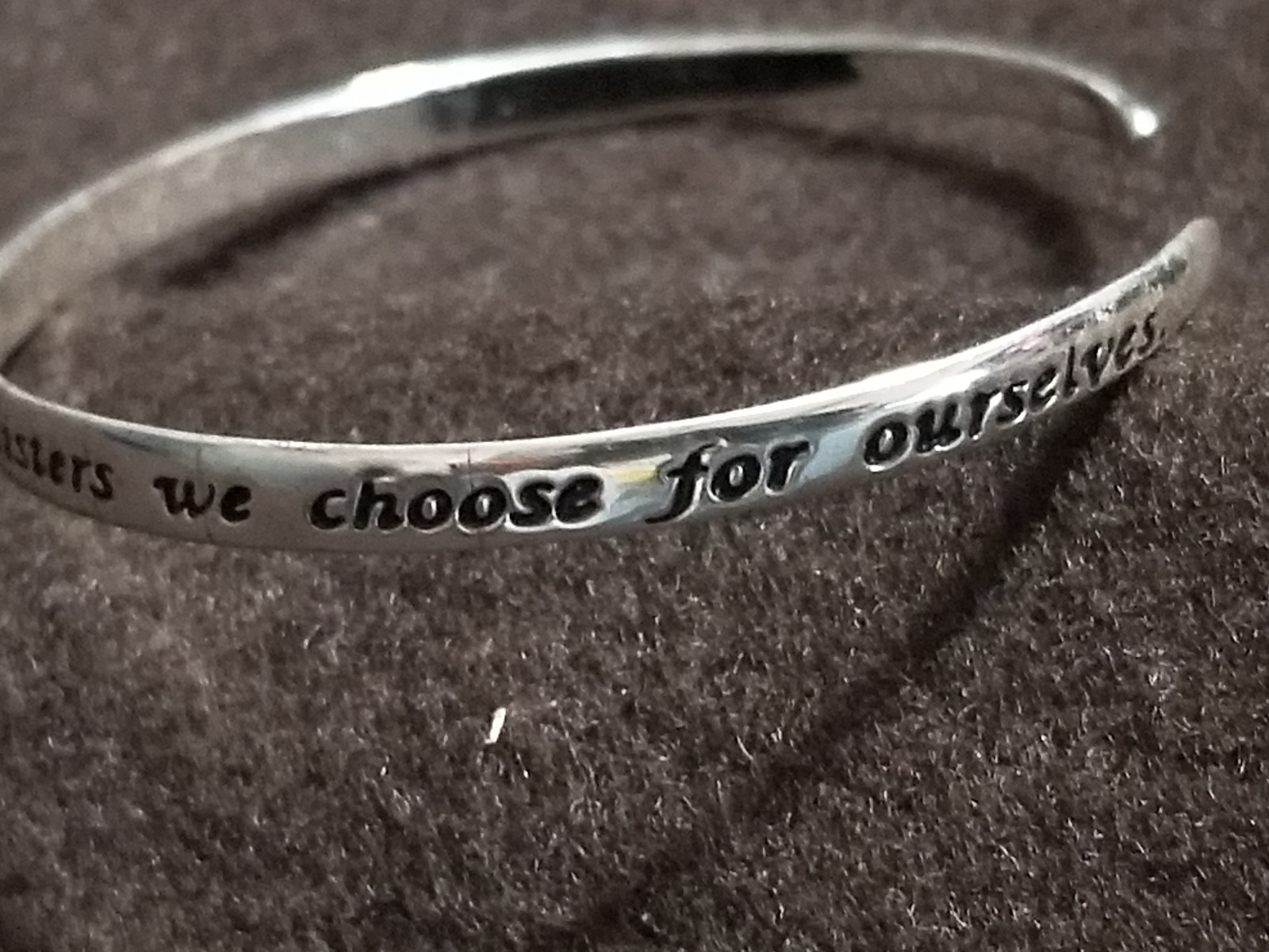 STERLING SILVER CUFF BRACELET, L.A. GEM & JEWELRY DESIGN, GIRLFRIEND GIFT, 925