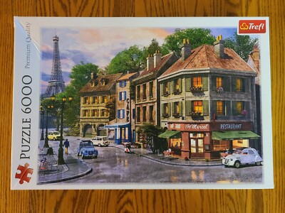 Trefl Red 6000 Piece Puzzle - Street of Paris / MGL