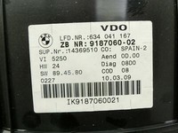 BMW E91 318D LCi 08-13 2,0D 105KW Kombiinstrument Tacho BMW E91 318D LCi 08-13 22.01.2009 9187060 9187060-02 gebraucht Vorschau 4