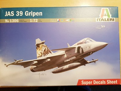 1306 Italeri 1:72 Scale JAS 39 Gripen