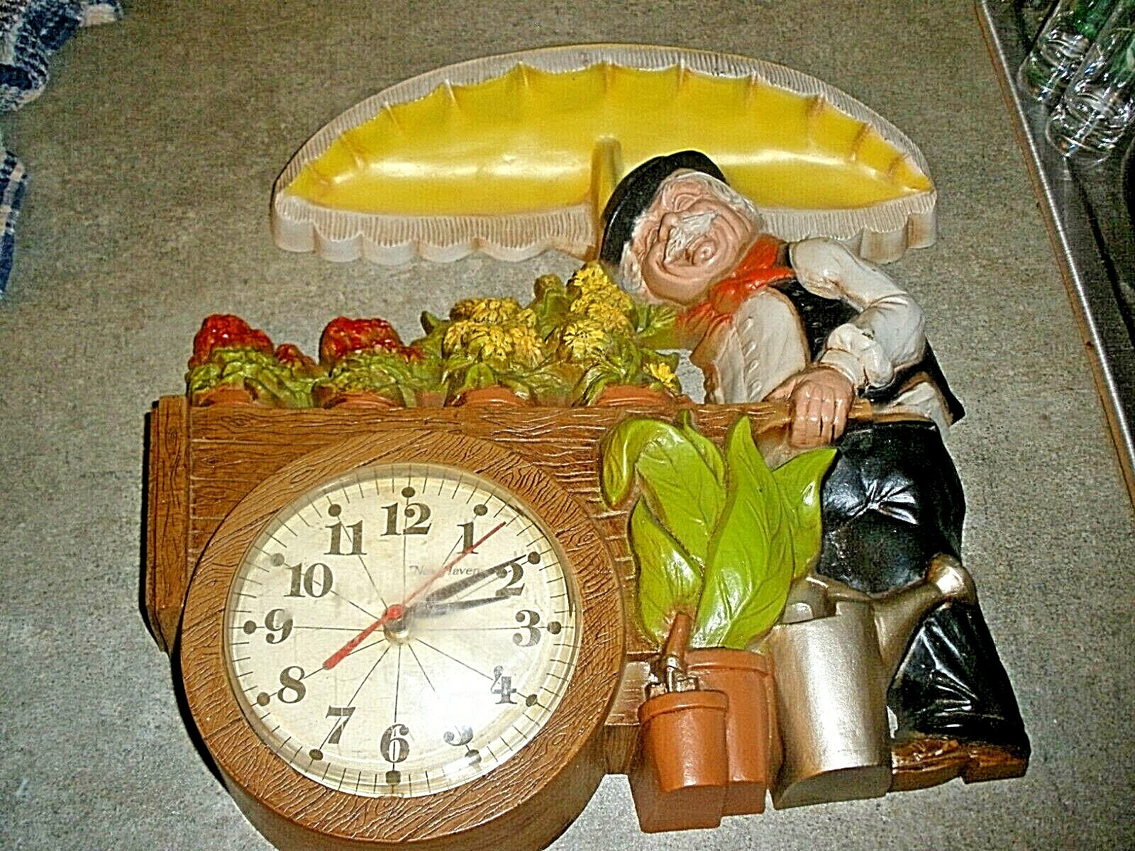 【極美品】FRESH SERVICE Wall Clock Khaki 03301736_5c9f2a9cb5022.jpg