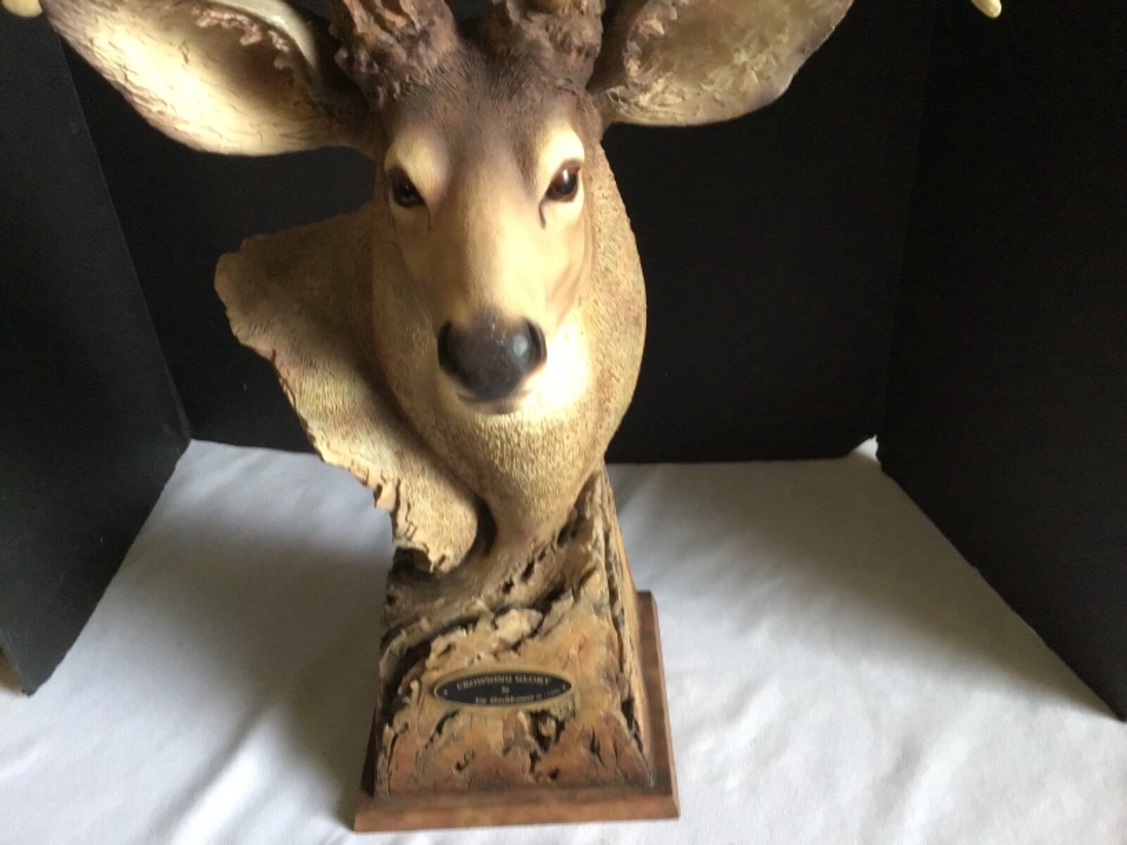 C Mill Creek Studios Crowning Glory Mule Deer Joe Slockbower Original Sculpture