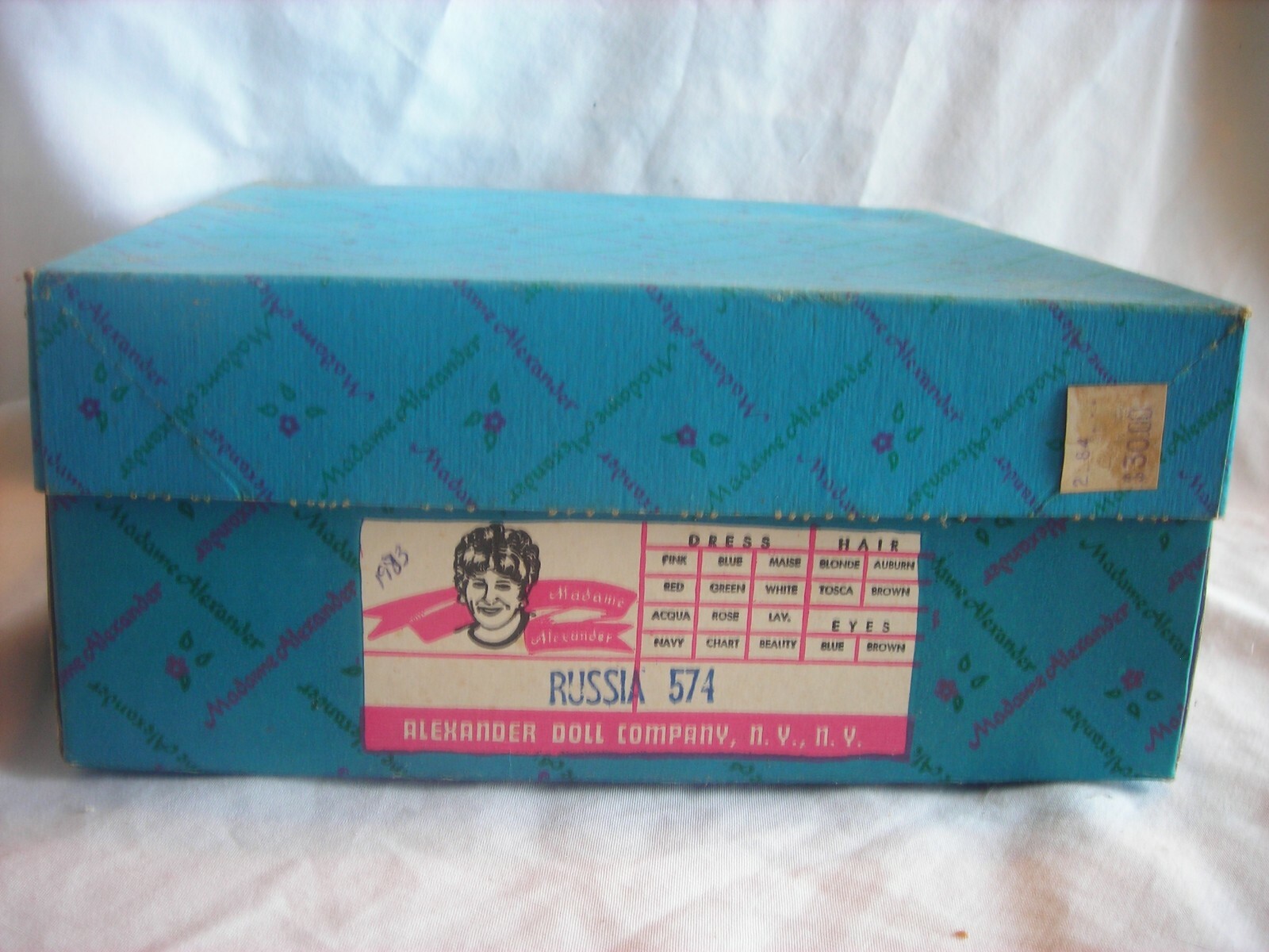 vintage doll madame alexander international russia