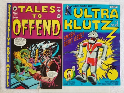 Tales to Offend #1 & Ultra Klutz #1 (Dark Horse Comics Klutzian Komidy)