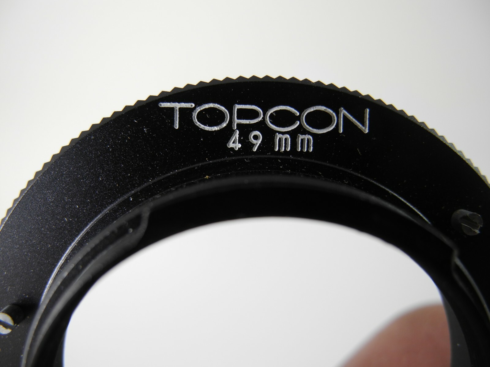 NEW OLD STOCK ORIGINAL TOPCON  49mm REVERSING REVERSE RING in BOX  FITS EXAKTA