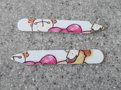 EINSTEIN BROS. BAGELS custom collar stays for dress shirts