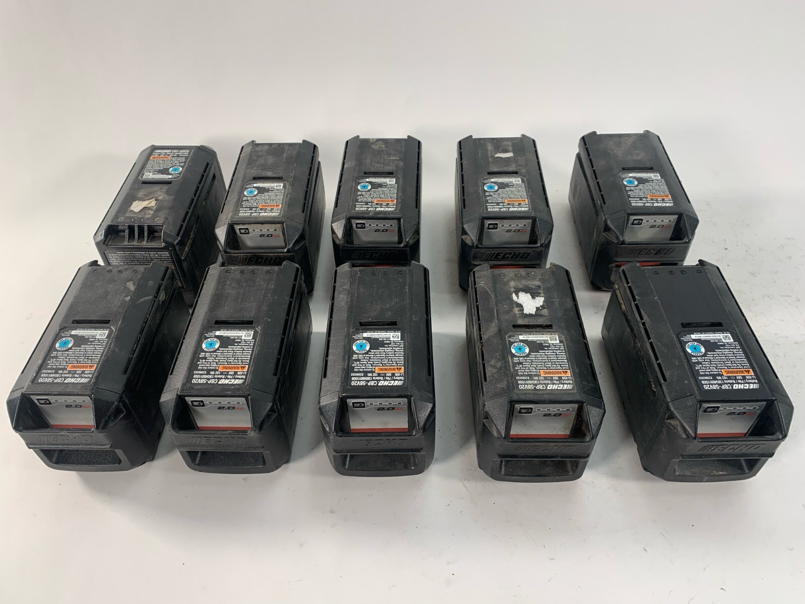 こーぼい。 Three ECHO 58-Volt 2 Ah CBP-58V20 Lithium-Ion Battery Packs