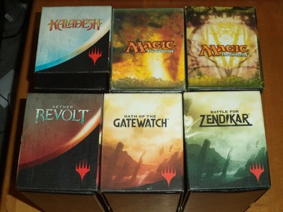 Empty Fat Pack Boxes Box Magic the Gathering MTG Lorwyn Morningtide Oath Lot 15