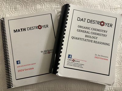 DAT Destroyer and Math Destroyer 2020 version Dr. Jim Romano BRAND NEW
