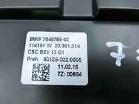 BMW I3 I01 13-17 Steuergerät ECU Modul BMS Batterie 7 Zellenüberwachungsschaltung BMW I3 I01 13-17 27.02.2015... Vorschau 2