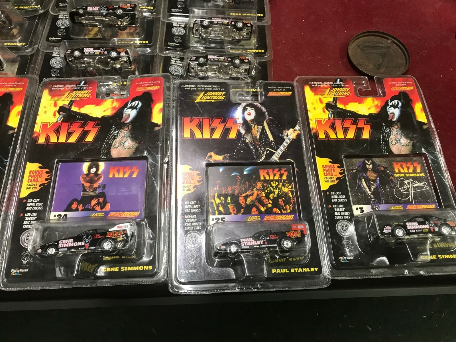KISS Johnny Lightning Diecast Cars LOT of 25
