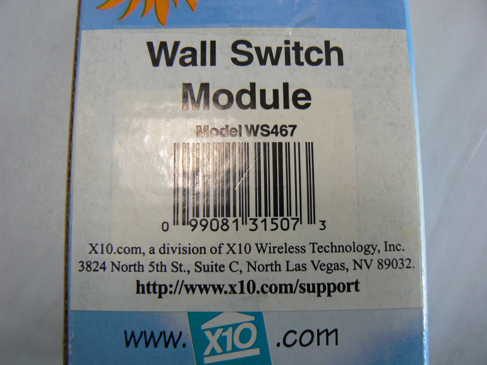 Lot of 4 X-10 Wall Switch Module WS467 1 HRA12A-C PalmPAd Remote NEW OTHER OPEN