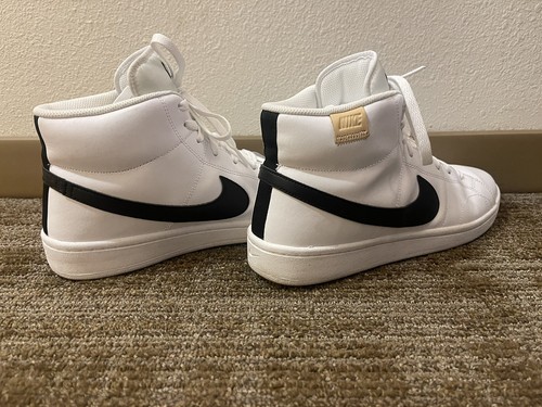 nike court royale 2 mid black and white