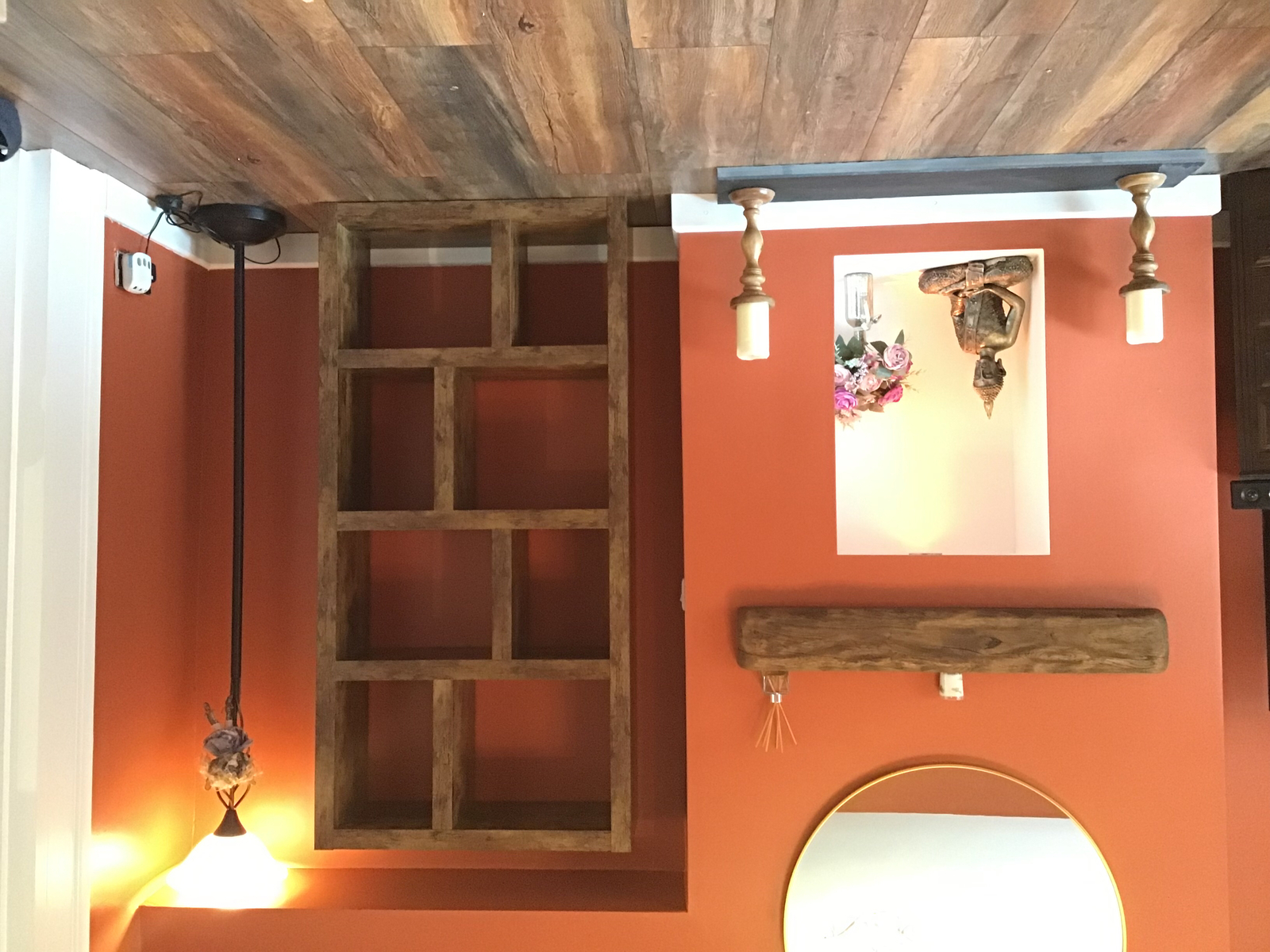 Jakarta Mango Tall Open Shelving Shelf unit Bookcase Living room range