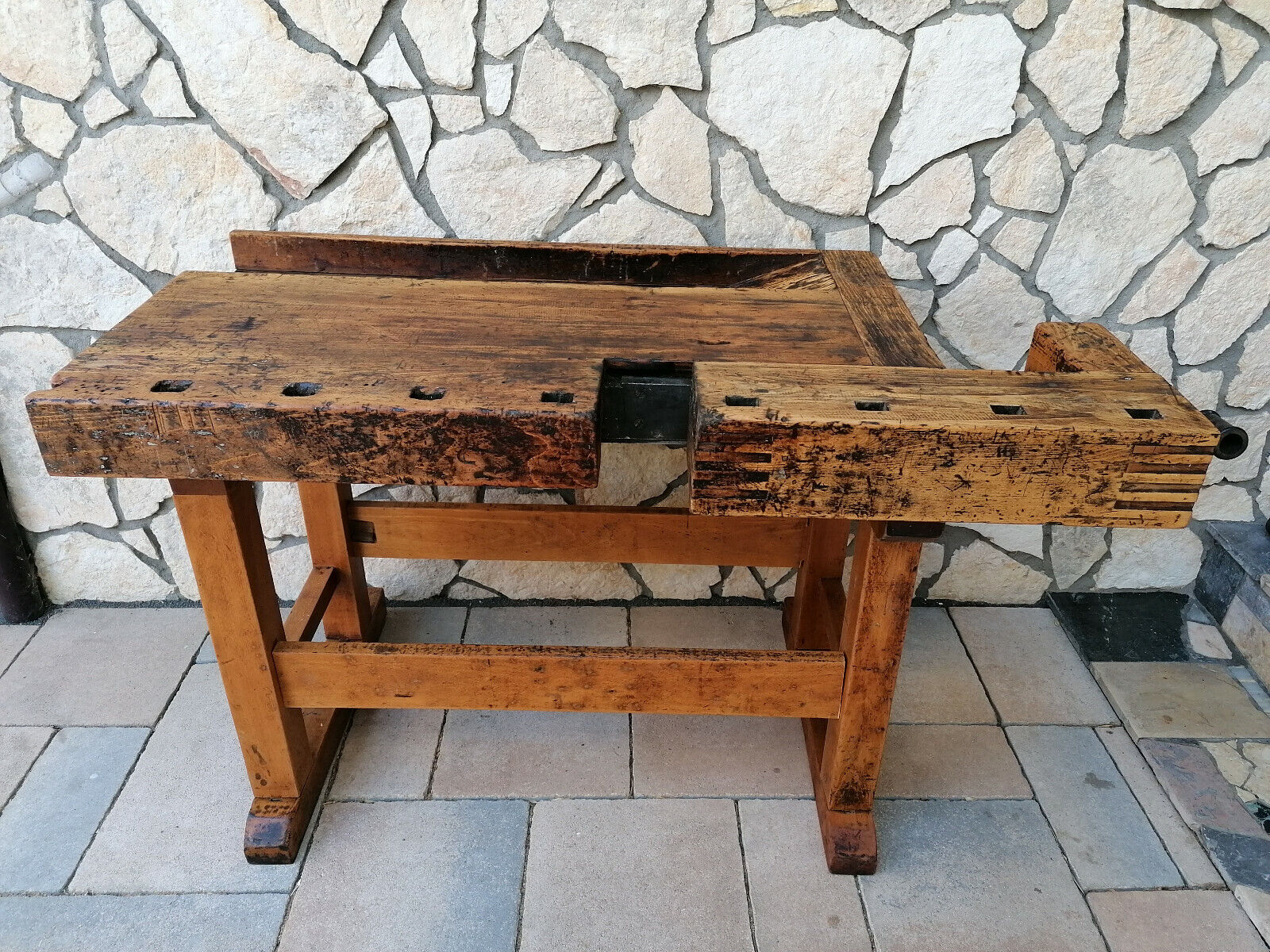 ALTE WERKBANK / HOBELBANK SIDEBOARD #INDUSTRIAL #DESIGN #VINTAGE #SHABBY #LOFT