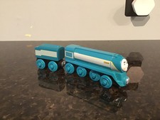 Thomas & Friends Wooden Railway Train Connor Engine & Tender 2012 Fisher Price | eBay