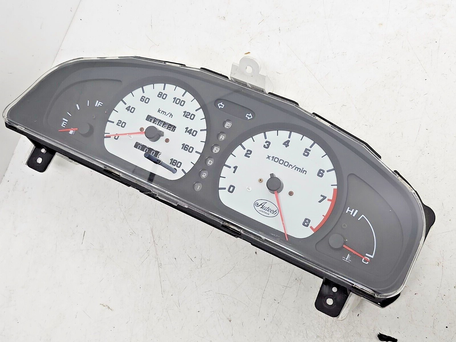JDM NISSAN PULSAR N15 AUTECH WHITE FACE AUTO SPEEDOMETER