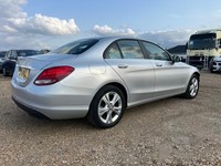 2015 MERCEDES BENZ C200 SALOON SILVER PETROL ULEZ EURO 6 SALVAGE DAMAGED REPAIR