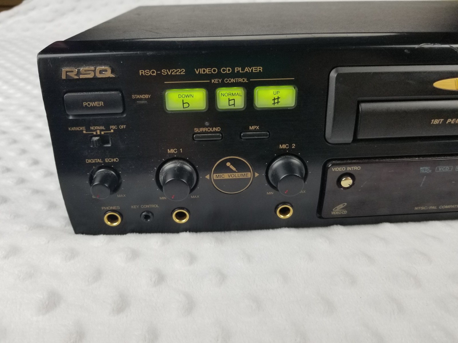 RSQ Video CD Karaoke Player NTSC PAL Video CD RSQ SV-222