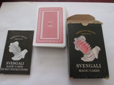 Marvin s Magic Presents Svengali Magic cards.