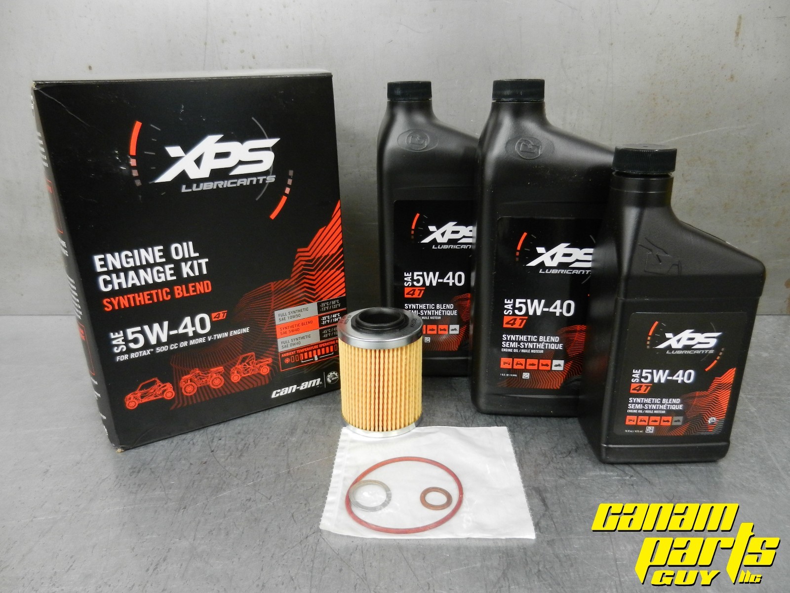 Change Kit Sae 5w-40 4t