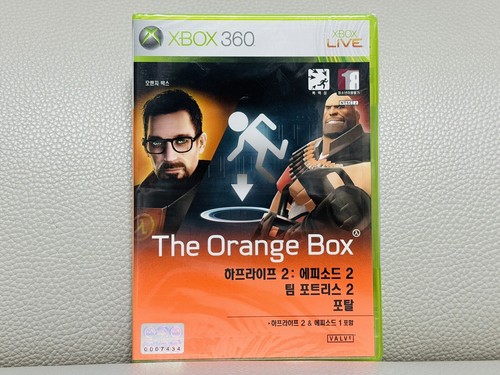 新品未開封 Xbox360 オレンジボックス The Orange Box Half Life 2: The Orange Box NEW SEALED! RARE Microsoft Xbox