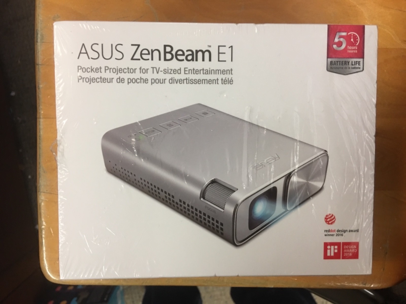 ASUS ZENBEAM E1 POCKET LED PROJECTOR - NEW FACTORY SEALED