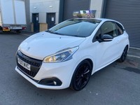 2017 Peugeot 208 1.2 PureTech 82 Black Edition 3dr HATCHBACK Petrol Manual