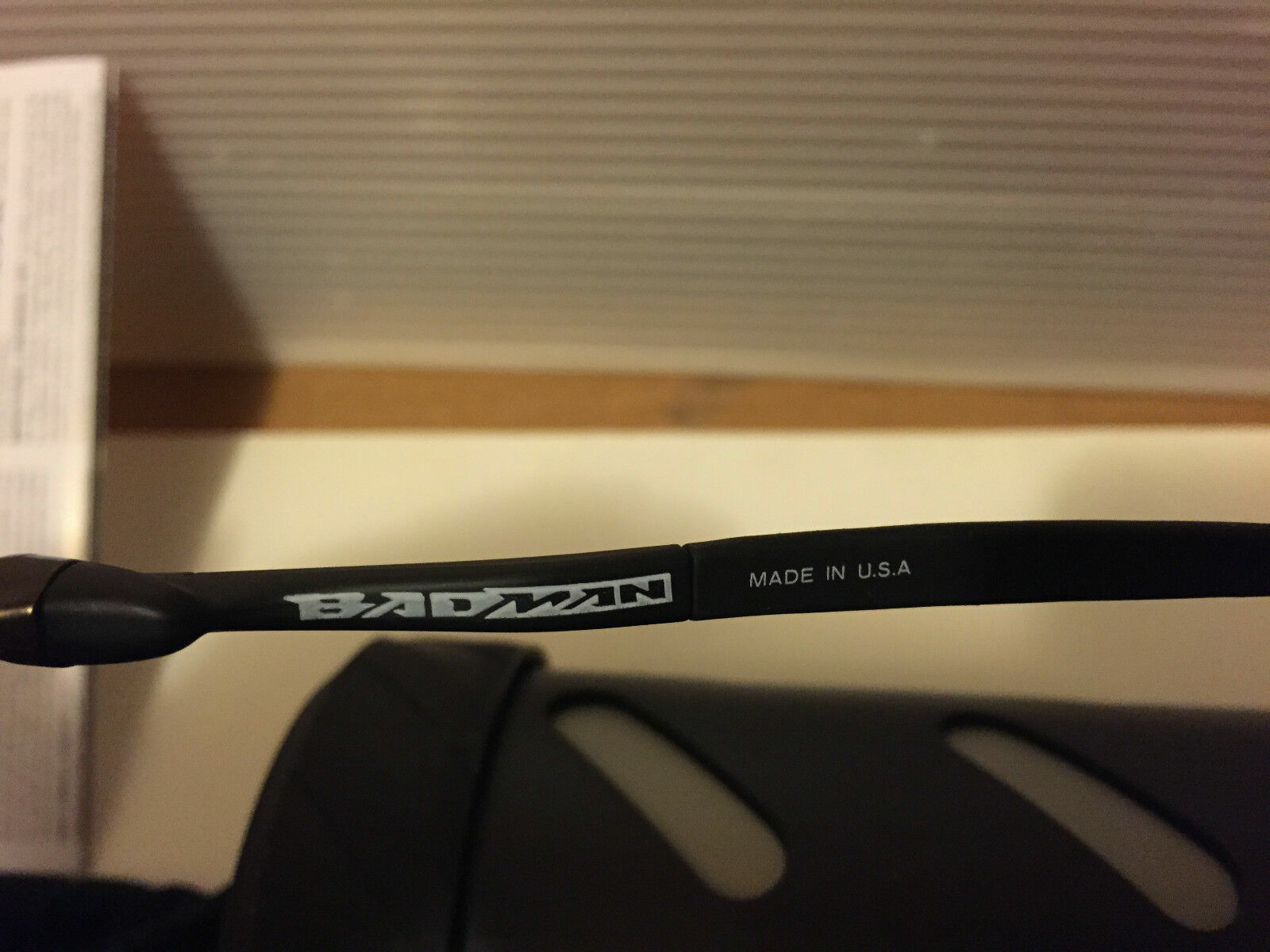 Pre-owned Oakley X-metal Badman - Pewter W/ Tungsten Iridium Polarized, Oo6020-02