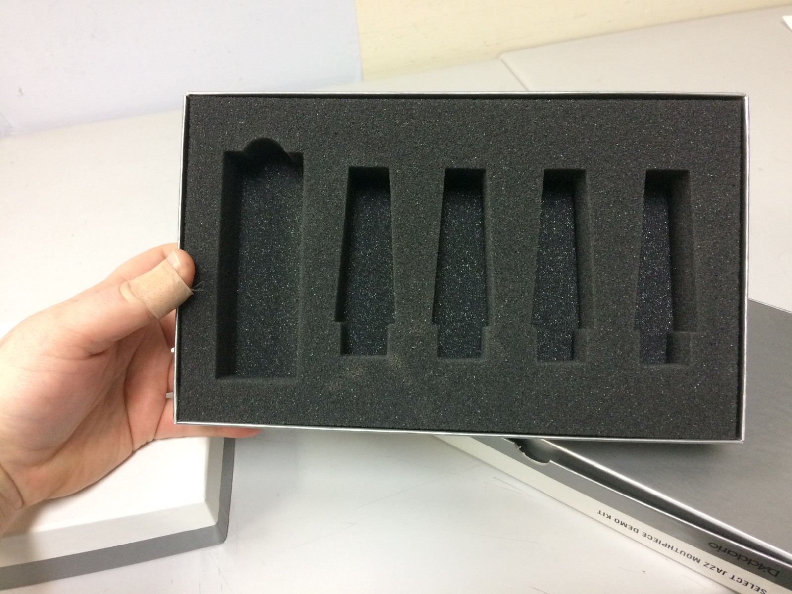 2 D'Addario Select Jazz Mouthpiece Boxes - Alto Saxophone & Tenor Saxophone