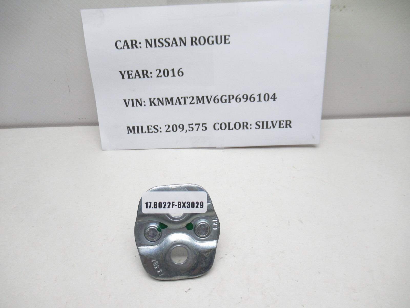 2014-2020 Nissan Rogue Used Door Lock Striker OEM 80570-3SG0A
