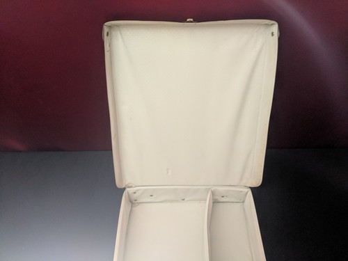 Vintage 1961 BARBIE Doll Case by Mattel, Inc for Ponytal Black Vinyl 12x10x2.5