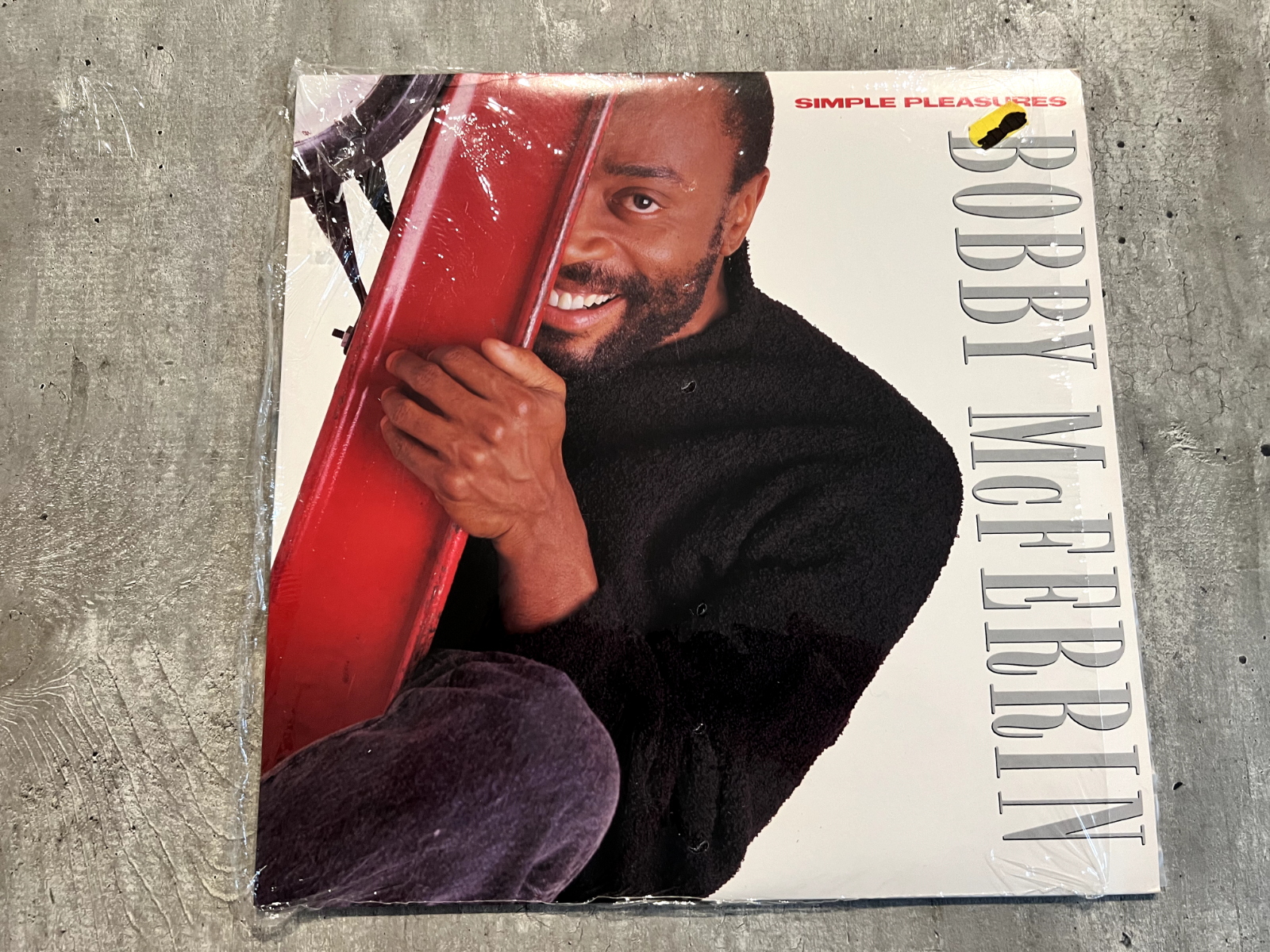 洋楽 SIMPLE PLEASURES / BOBBY McFERRIN LP Bobby McFerrin – Simple Pleasures – Cassette (XDR, Album