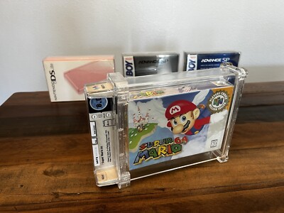 N64 Nintendo 64 Super Mario 64 Players Choice Graded WATA 8.0 A++ SEALED