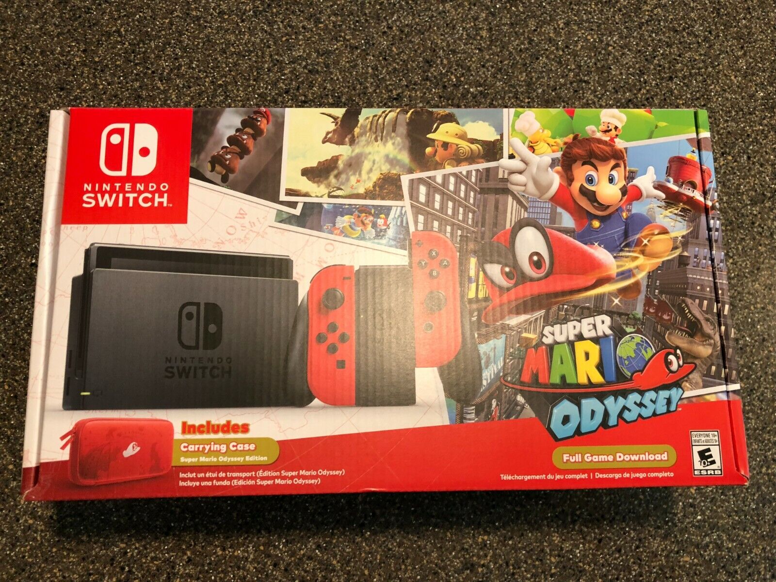 Nintendo Switch Super Mario Odyssey Edition System Console BRAND NEW RARE Nintendo Switch Super Mario Odyssey Edition System Console BRAND NEW RARE