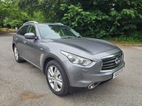 INFINITI FX 3.0d S AUTO FULL HISTORY 126K HEATED COOL SEATS A/C CRUISE SAT NAV