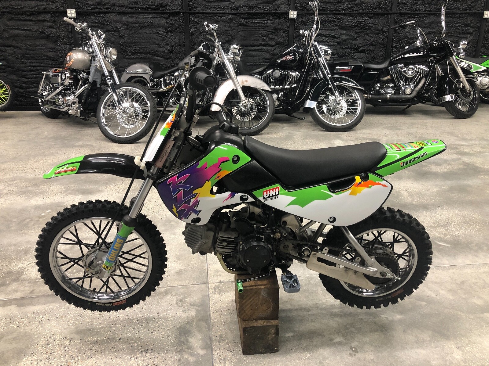2008 Klx 110 With Brand New Plastics Tires, Bars, Pegs, Graphics