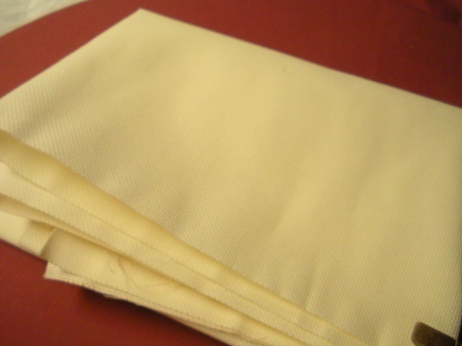 Charles Craft Fabric Counted Cross Stitch 18 ct Aida Cloth Antique White 30 x 36
