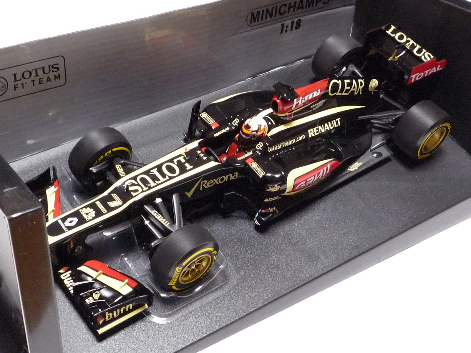 ミニカー MINICHAMPS LOTUS E21 2013 1/18 MINICHAMPS 1:18